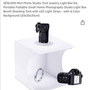 Mini photo studio tent